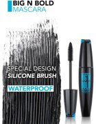 flormar Big'n Bold Waterproof voděodolná řasenka pro prodloužení řas 15 ml