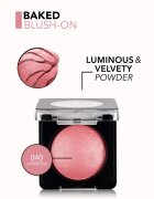 flormar Blush-On Baked rozjasňující tvářenka odstín 040 Shimmer Pink 4 g
