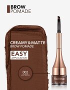 flormar Brow Pomade pomáda na obočí se štětečkem odstín 02 Light Brown 22 g