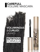 flormar CareFULL Volume objemová a pečující řasenka s vitamínem E odstín Black 11 ml