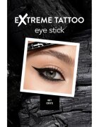 flormar Extreme Tattoo Eye Stick dlouhotrvající gelové oční linky odstín 001 Onyx 1.4 g
