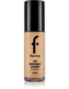 flormar HD Invisible Cover Foundation lehký make-up s rozjasňujícím účinkem SPF 30 odstín 80 Soft Beige 30 ml