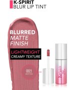 flormar K-Spirit Blur Lip Tint dlouhotrvající rtěnka s matným efektem odstín 001 - Milky Chai 4 ml