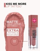flormar Kiss Me More Lip Tattoo dlouhotrvající tekutá rtěnka odstín 004 Peach 38 ml