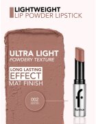 flormar Lightweight Lip Powder Lipstick dlouhotrvající rtěnka s matným efektem odstín 002 New Day 3 g