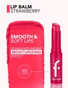 flormar Lip Balm balzám na rty s příchutí odstín 003 Strawberry 3 g