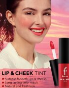 flormar Lip & Cheek Tint tekutá tvářenka na rty a tváře odstín 001 Scarlet Ruby 6.7 ml