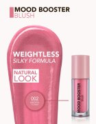 flormar Mood Booster Blush tekutá tvářenka odstín 002 Immortal Flowe 4 ml