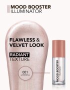 flormar Mood Booster Illuminator krémový rozjasňovač s aplikátorem odstín 001 Moon Glow 4 ml