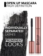 flormar Open Up HD Mascara vyživující řasenka pro objem a oddělení řas 12 ml