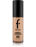 flormar Perfect Coverage Mat Touch Foundation matující make-up pro smíšenou až mastnou pokožku odstín 301 Soft Beige 30 ml