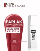 flormar Shine Kiss Me More tekutá rtěnka odstín 010 Meet Friends 3.5 ml
