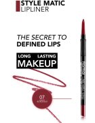 flormar Style Matic Lipliner matná tužka na rty voděodolná odstín 07 BORDEAUX 0.35 g