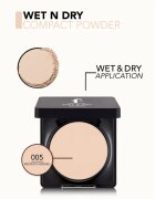 flormar Wet & Dry Compact Powder sjednocující kompaktní pudr odstín 005 Medium Caramel 10 g