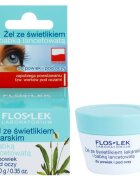 FlosLek Laboratorium Eye Care gel na oční okolí s jitrocelem a světlíkem lékařským 10 g