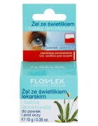 FlosLek Laboratorium Eye Care gel na oční okolí s jitrocelem a světlíkem lékařským 10 g
