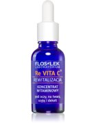 FlosLek Laboratorium Re Vita C vitamínový koncentrát na oční okolí krk a dekolt 30 ml
