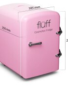 Fluff Cosmetics Fridge Pink mini lednička na kosmetiku 185x250x280 mm 1 ks