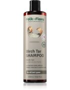 Folk & Flora Birch Tar hluboce čisticí šampon pro suchou a svědící pokožku 400 ml