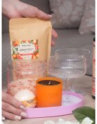Folk & Flora Calendula šumivá koule do koupele s měsíčkem lékařským 130 g