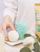 Folk & Flora Eucalyptus relaxační koupelová sůl 500 g