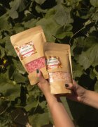 Folk & Flora Grapefruit koupelová sůl se zklidňujícím účinkem 500 g