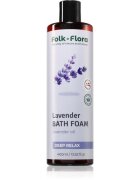 Folk & Flora Lavender pěna do koupele se zklidňujícím účinkem 400 ml
