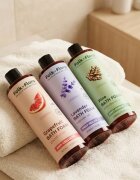Folk & Flora Lavender pěna do koupele se zklidňujícím účinkem 400 ml