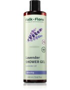 Folk & Flora Lavender relaxační sprchový gel 400 ml