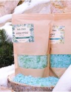 Folk & Flora Pine zklidňující sůl do koupele 500 g