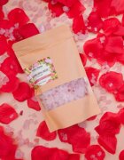 Folk & Flora Raspberry & Rose koupelová sůl 500 g