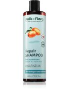 Folk & Flora Sea Buckthorn obnovující šampon pro barvené a poškozené vlasy 400 ml