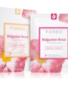 FOREO Farm to Face Sheet Mask Bulgarian Rose hydratační plátýnková maska 3x20 ml