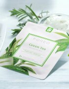 FOREO Farm to Face Sheet Mask Green Tea plátýnková maska se zklidňujícím účinkem pro smíšenou pleť 3x20 g