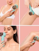 FOREO PEACH™ 2 Go IPL systém prevence růstu nových chloupků pro ženy Arctic Blue 1 ks