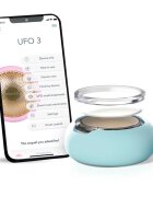 FOREO UFO™ 3 5-in-1 sonický přístroj pro urychlení účinků pleťové masky Arctic Blue 1 ks