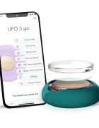 FOREO UFO™ 3 Go sonický přístroj pro urychlení účinků pleťové masky Evergreen 1 ks