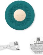 FOREO UFO™ 3 Go sonický přístroj pro urychlení účinků pleťové masky Evergreen 1 ks
