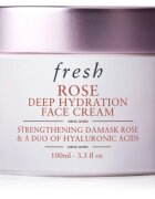 fresh Rose Deep Hydration Face Cream hydratační krém na obličej s kyselinou hyaluronovou 100 ml