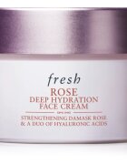 fresh Rose Deep Hydration Face Cream hydratační krém na obličej s kyselinou hyaluronovou 15 ml