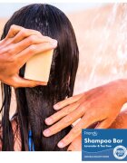 Friendly Soap Natural Shampoo Bar Lavender and Tea Tree přírodní mýdlo na vlasy 95 g