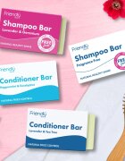 Friendly Soap Natural Shampoo Bar Lavender & Geranium přírodní mýdlo na vlasy 95 g