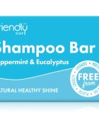Friendly Soap Natural Shampoo Bar Peppermint & Eucalyptus přírodní mýdlo na vlasy 95 g