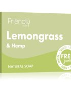 Friendly Soap Natural Soap Lemongrass & Hemp přírodní mýdlo 95 g
