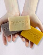 Friendly Soap Natural Soap Lemongrass & Hemp přírodní mýdlo 95 g