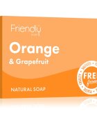 Friendly Soap Natural Soap Orange & Grapefruit přírodní mýdlo 95 g
