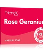 Friendly Soap Natural Soap Rose Geranium přírodní mýdlo 95 g