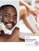 Friendly Soap Shaving Bar Fragrance Free přírodní mýdlo na holení bez parfemace 7x95 g