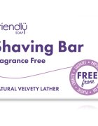 Friendly Soap Shaving Bar Fragrance Free přírodní mýdlo na holení bez parfemace 95 g