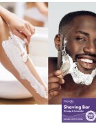 Friendly Soap Shaving Bar Orange & Lavender přírodní mýdlo na holení 95 g